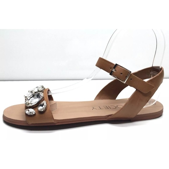Sole Society Shoes - Excellent condition jeweled Gemma sandal